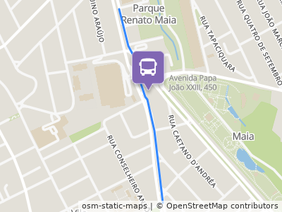 Mapa da parada