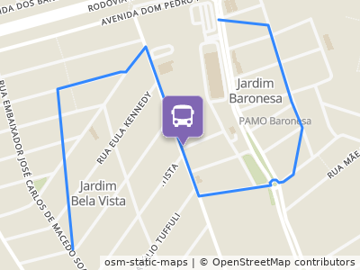 Mapa da parada