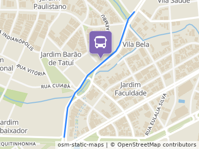 Mapa da parada