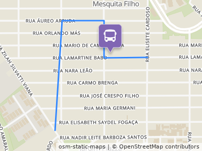 Mapa da parada