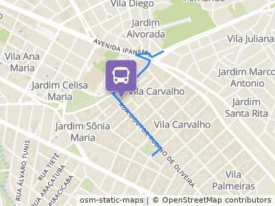 Mapa da parada