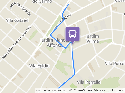Mapa da parada