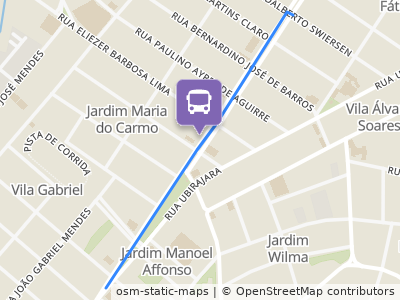 Mapa da parada