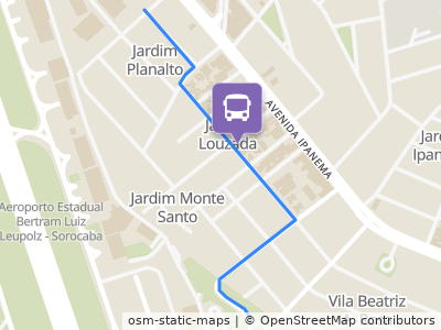 Mapa da parada