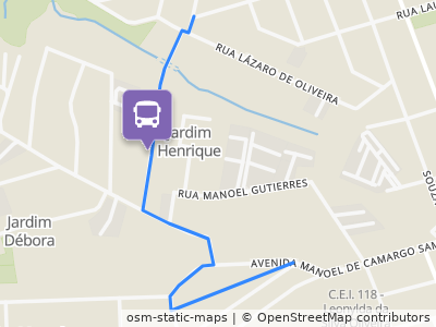 Mapa da parada