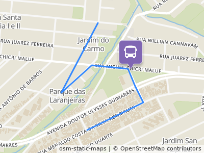 Mapa da parada