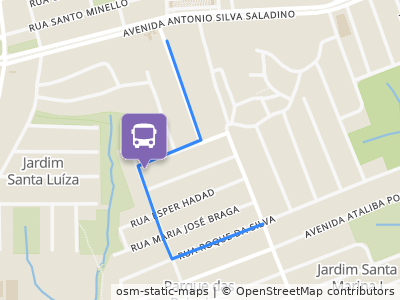 Mapa da parada