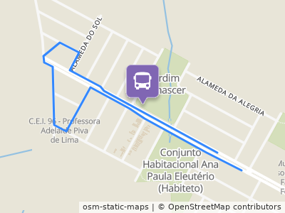 Mapa da parada