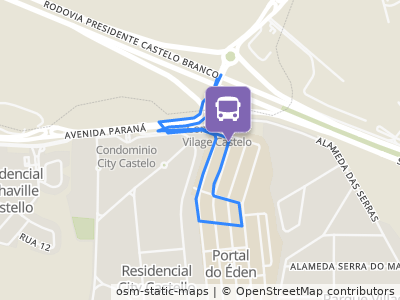 Mapa da parada