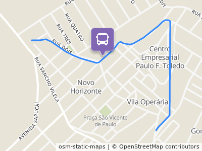 Mapa da parada