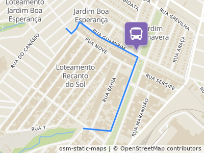 Mapa da parada