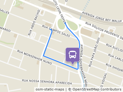 Mapa da parada