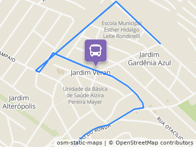 Mapa da parada