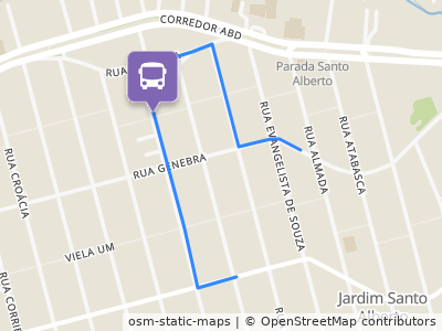 Mapa da parada