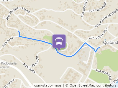 Mapa da parada