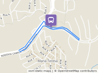 Mapa da parada
