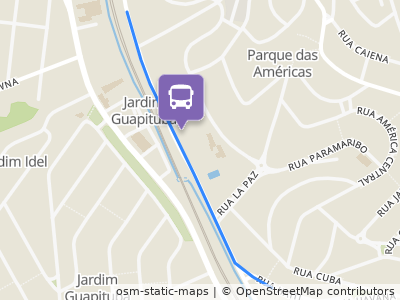 Mapa da parada