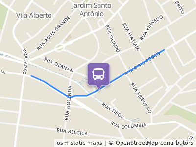 Mapa da parada