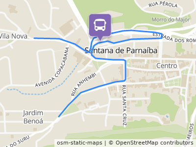 Mapa da parada