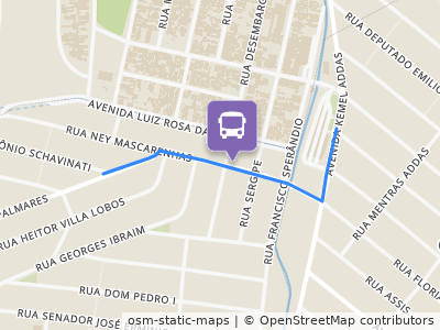 Mapa da parada