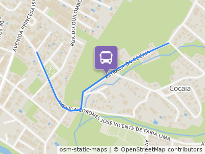 Mapa da parada