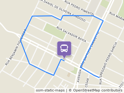 Mapa da parada