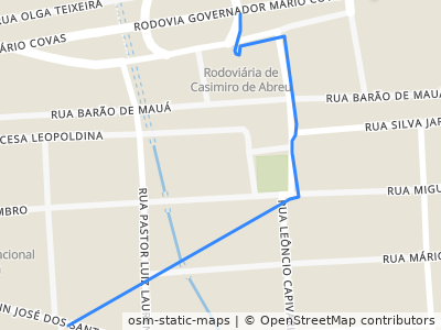 Mapa da parada