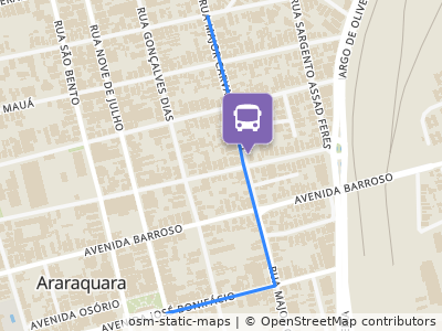 Mapa da parada
