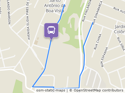 Mapa da parada