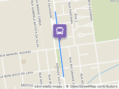 Mapa da parada