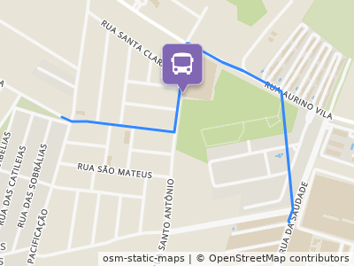 Mapa da parada