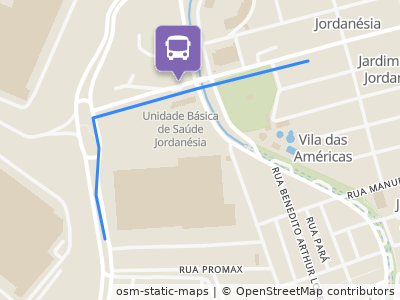 Mapa da parada