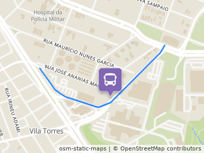 Mapa da parada
