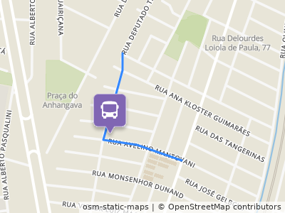 Mapa da parada