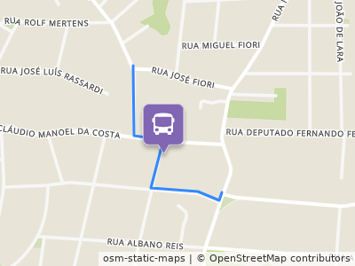 Mapa da parada