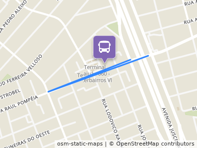 Mapa da parada