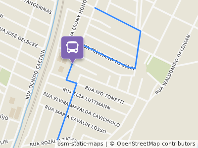 Mapa da parada