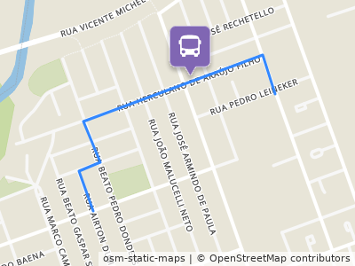 Mapa da parada