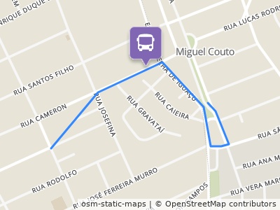 Mapa da parada