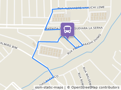 Mapa da parada