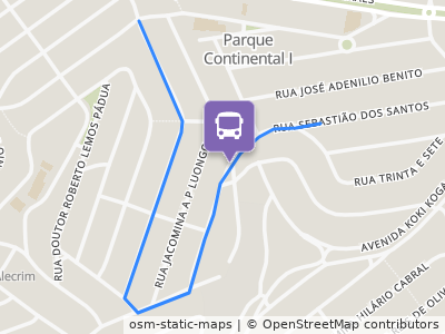 Mapa da parada