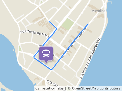 Mapa da parada