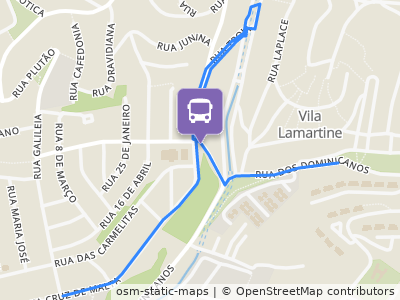 Mapa da parada