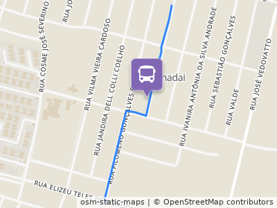 Mapa da parada