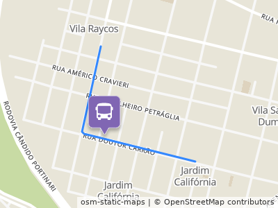 Mapa da parada