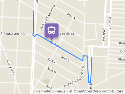 Mapa da parada