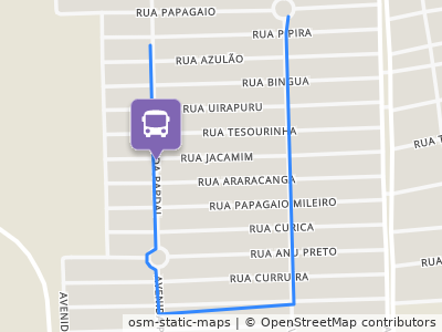 Mapa da parada