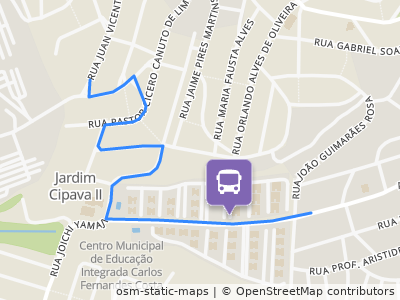 Mapa da parada