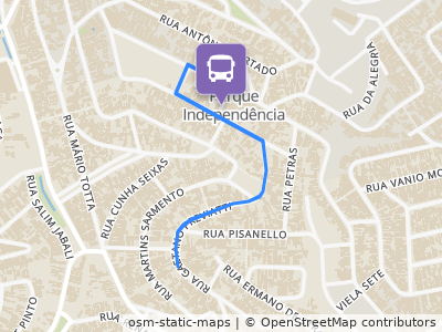 Mapa da parada