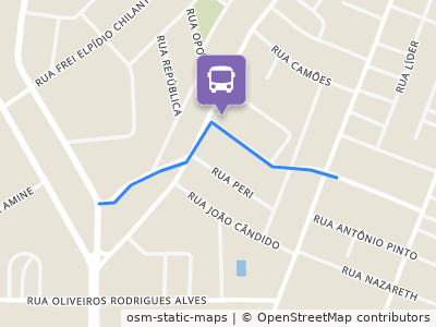 Mapa da parada